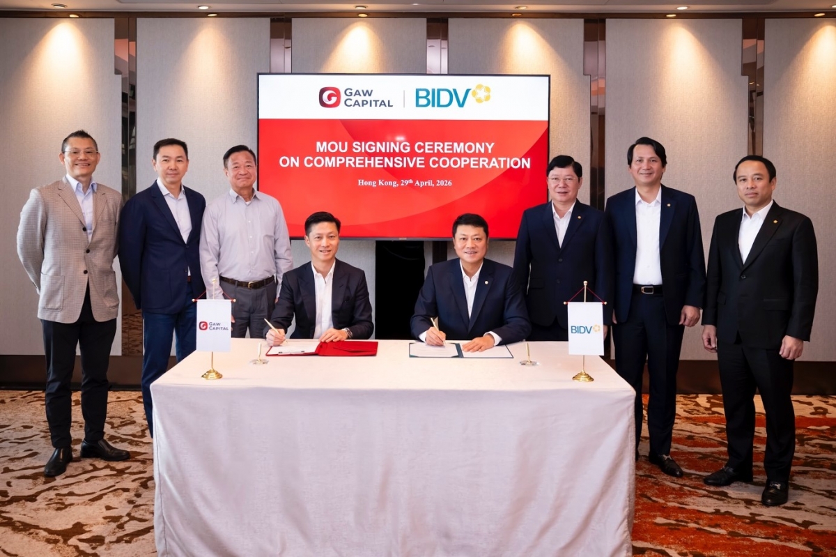 BIDV and Gaw Capital Partners strengthen cooperation to promote high-quality investment projects